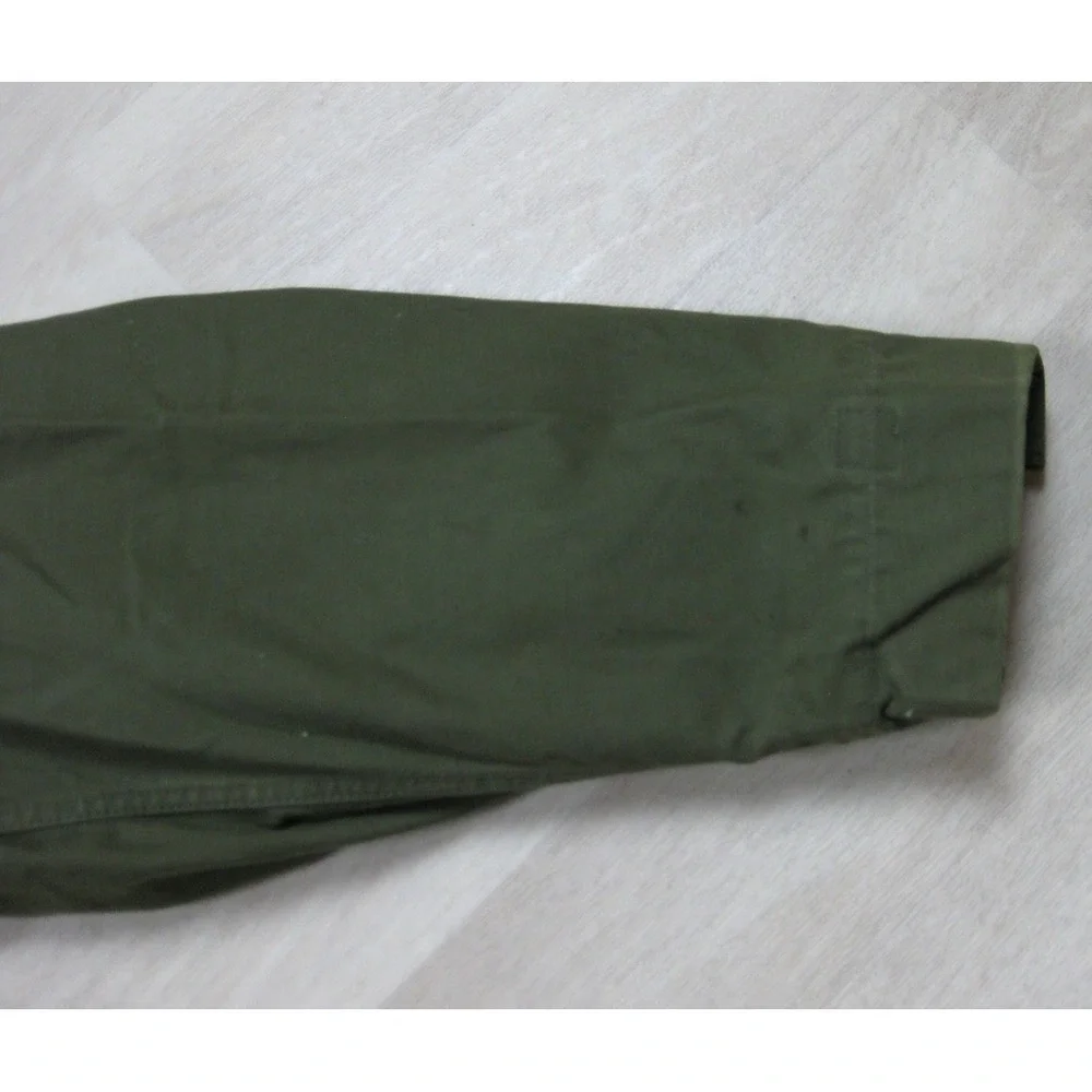 Vintage 70s US Army M65 Military Field Jacket (S) Cold Weather Vietnam Red Devil